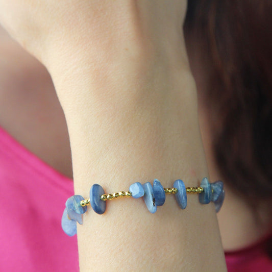 Bracciale essenziale cianite