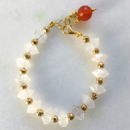 Bracciale cristallo bianco