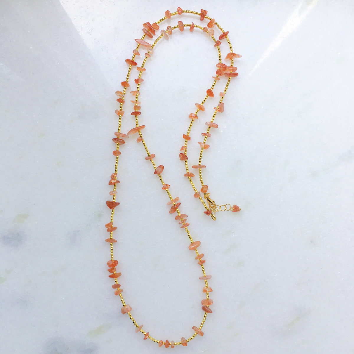 Collana essenziale pietra del sole
