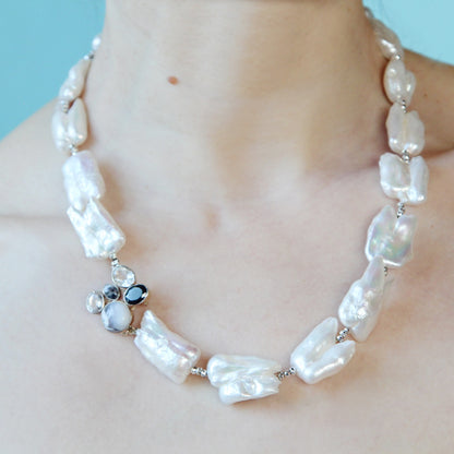 Collana Mosaico perle
