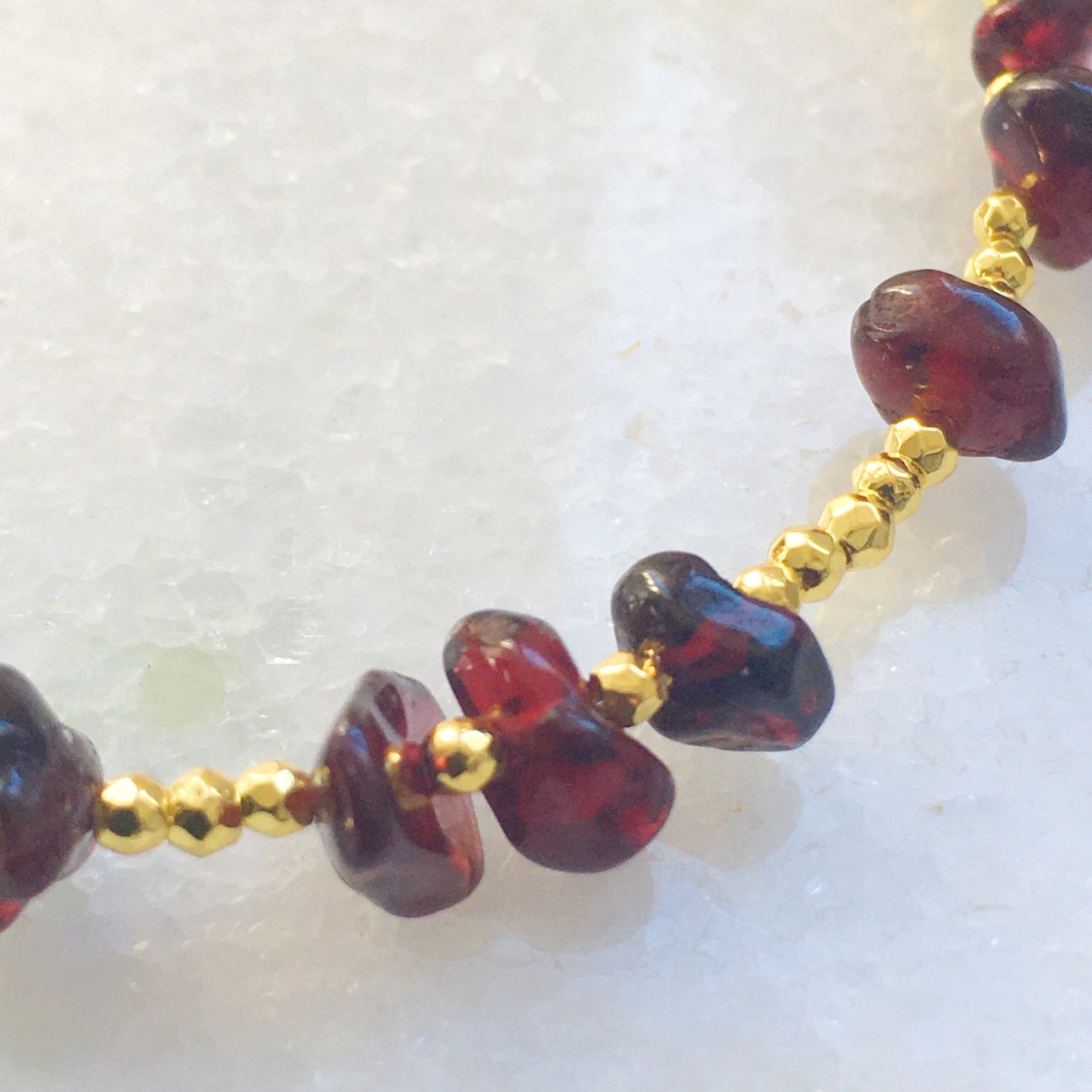 Bracciale cips Granato