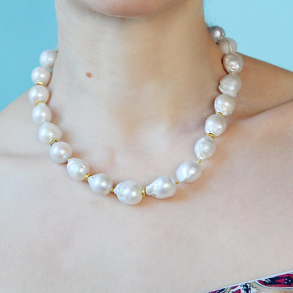 Collana perle scaramazze
