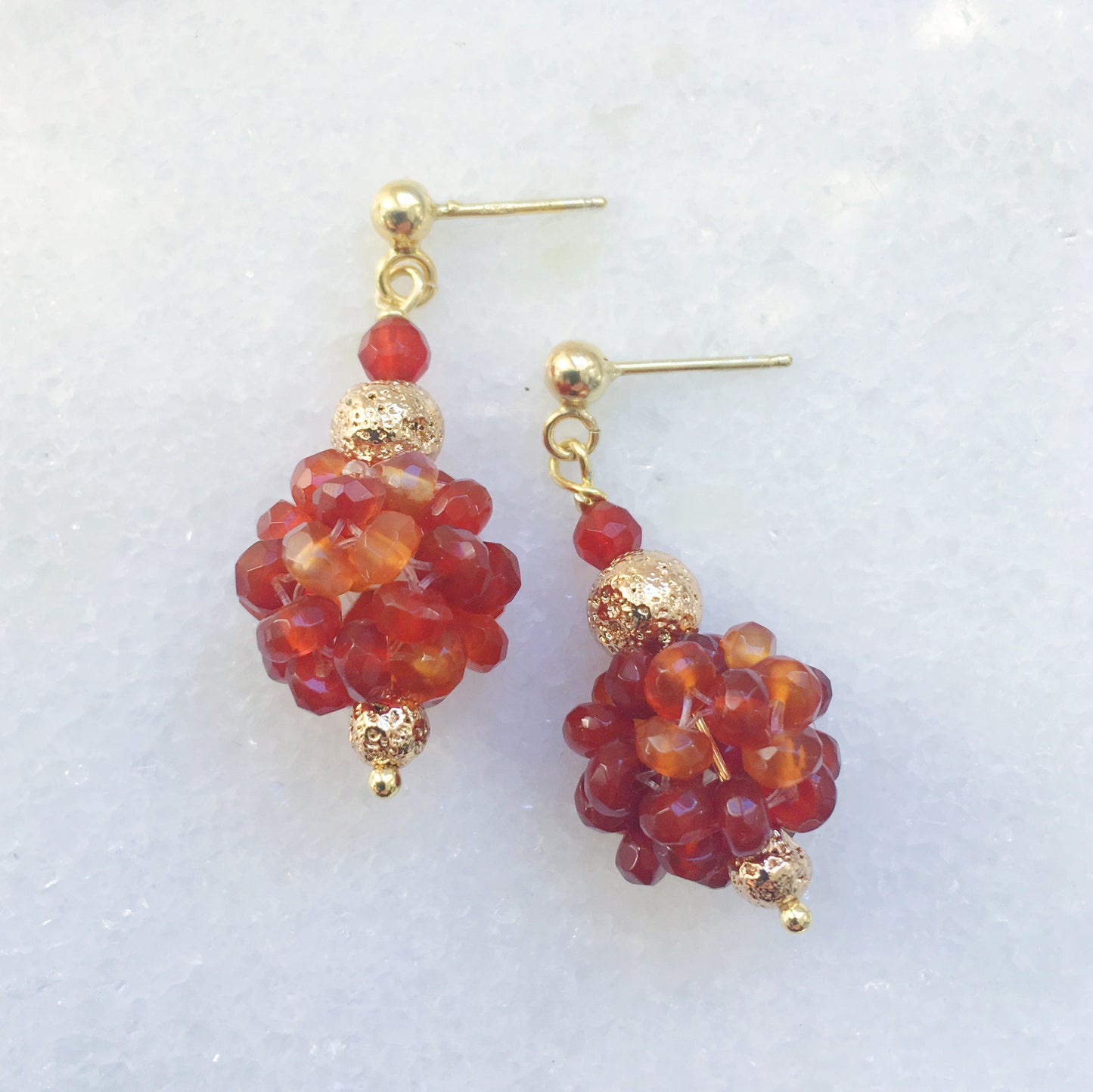 Orecchini More Arancio