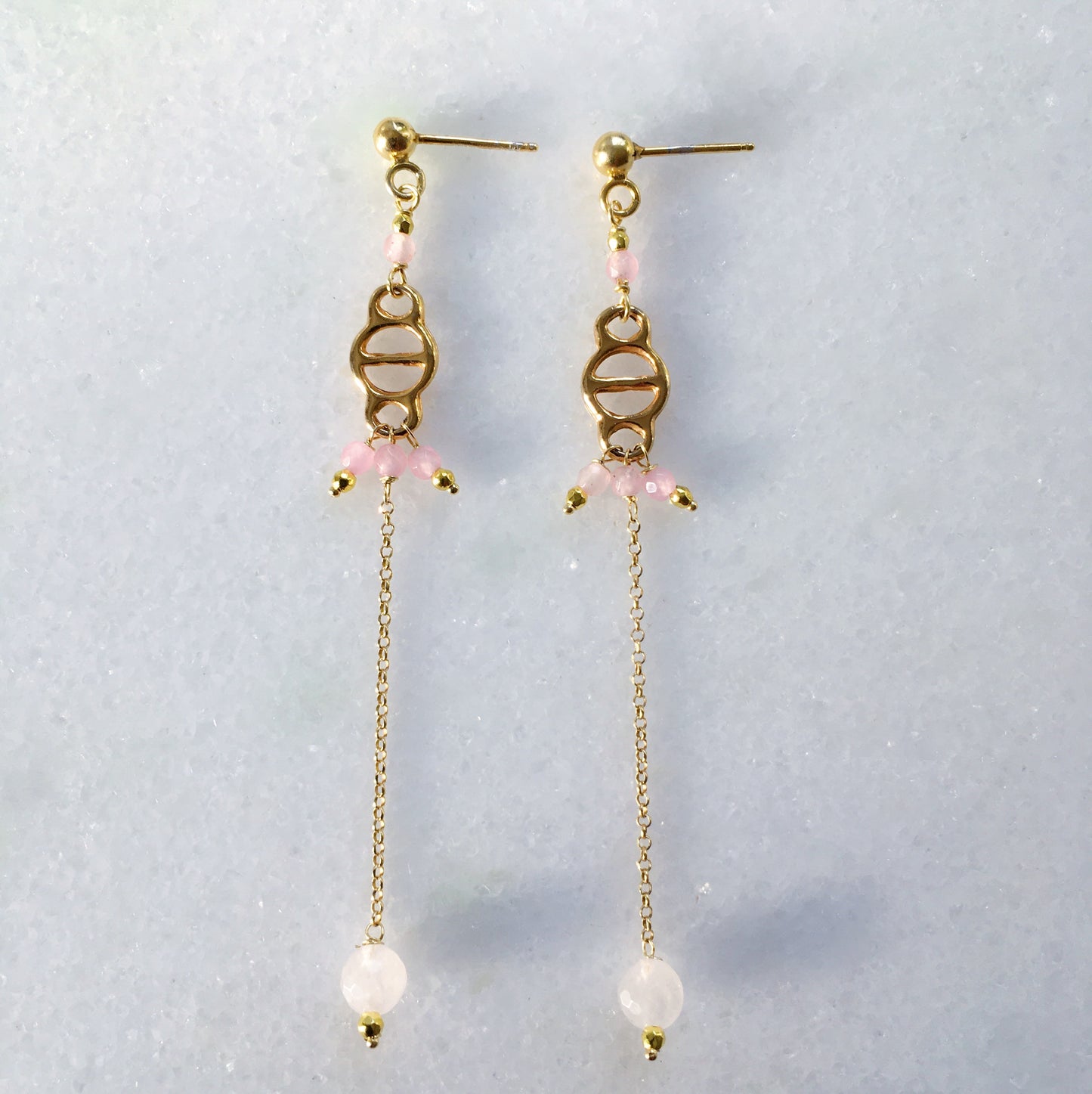 Orecchini Decò Rosa