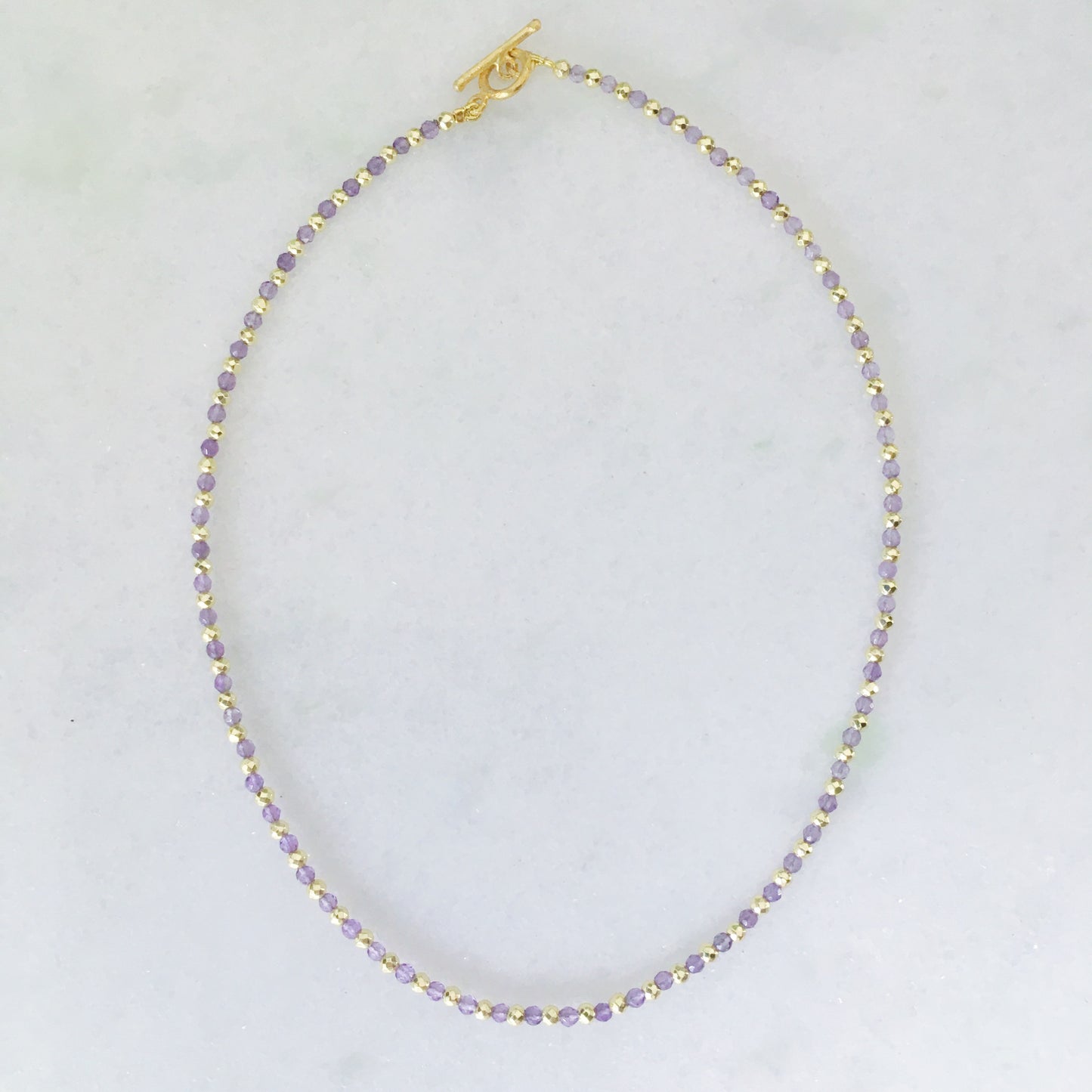 Collana Eterea Ametista