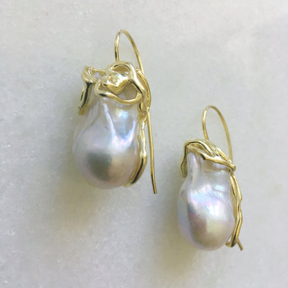 Orecchini perle scaramazza