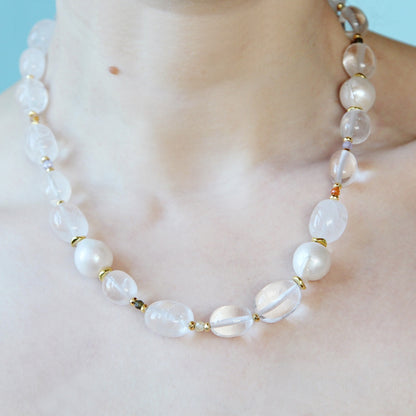 Collana Orchidea bianca