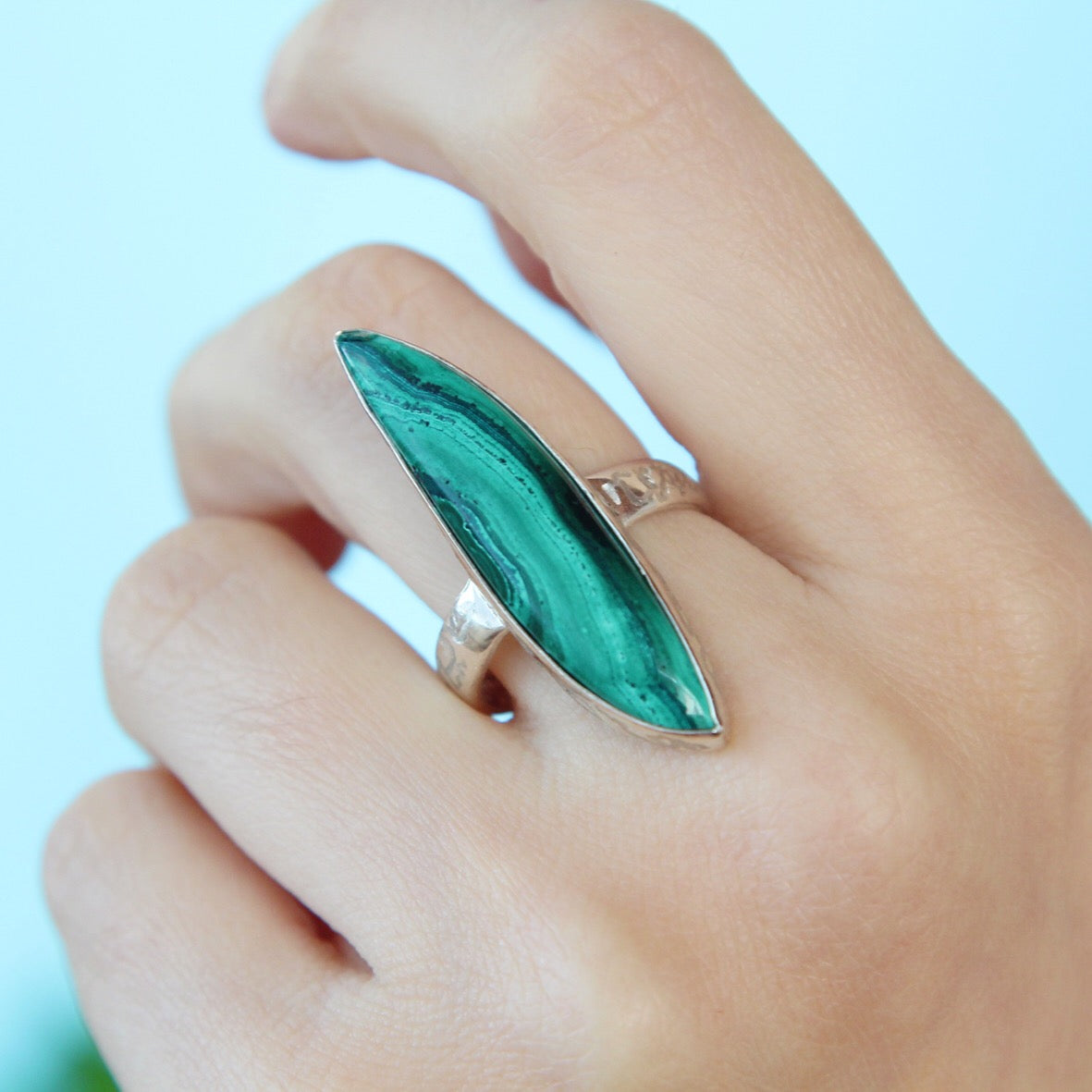 Anello Malachite
