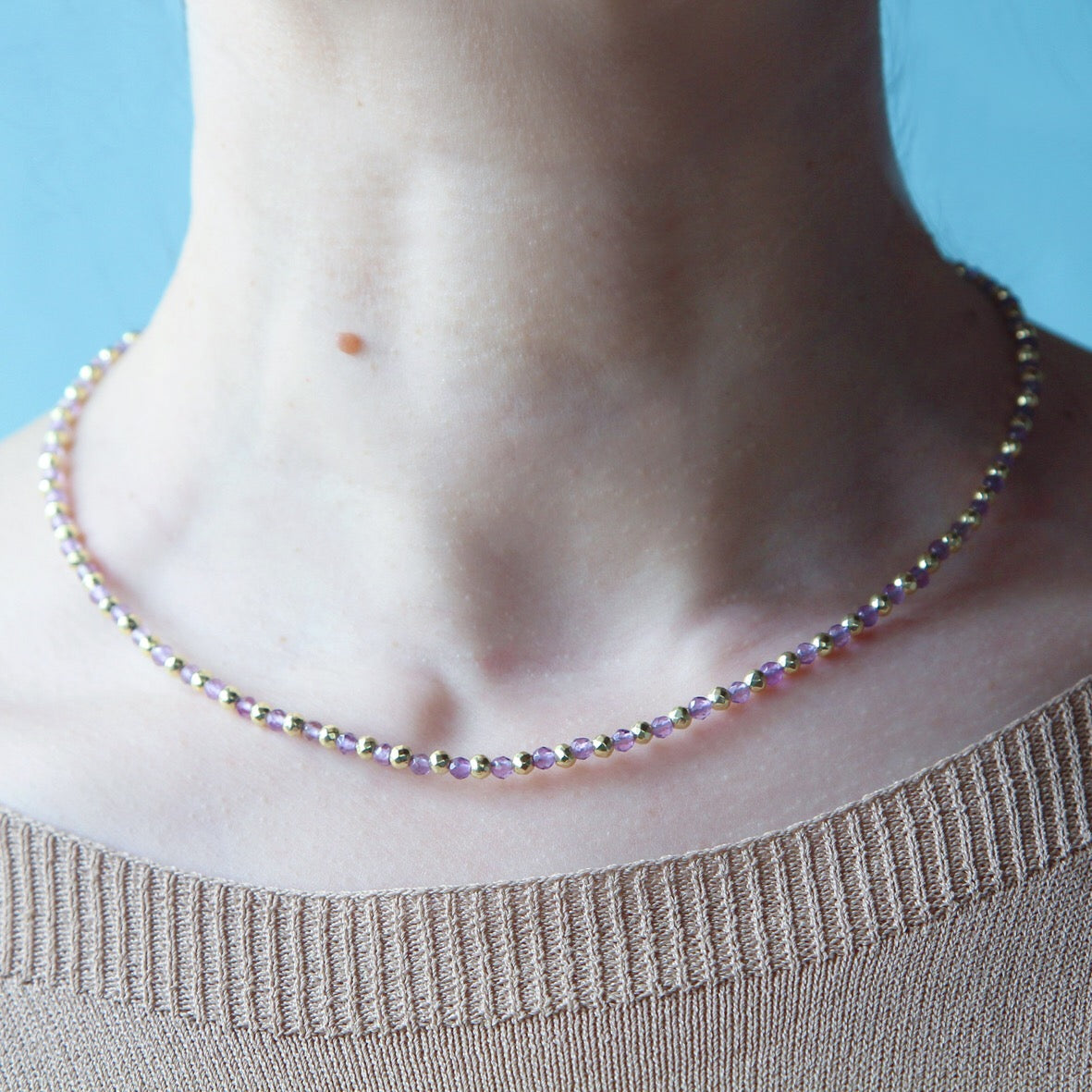 Collana Eterea Ametista