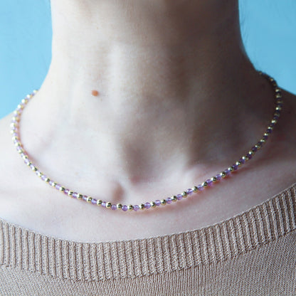 Collana Eterea Ametista