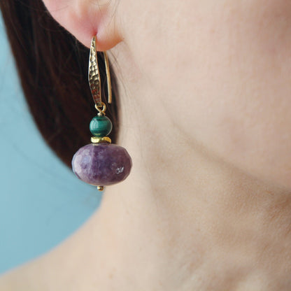 Orecchini Antea verdi