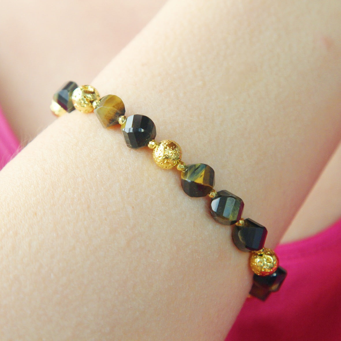Bracciale aura tigre