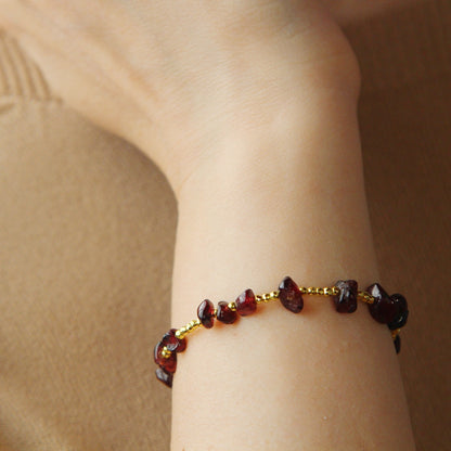 Bracciale cips Granato